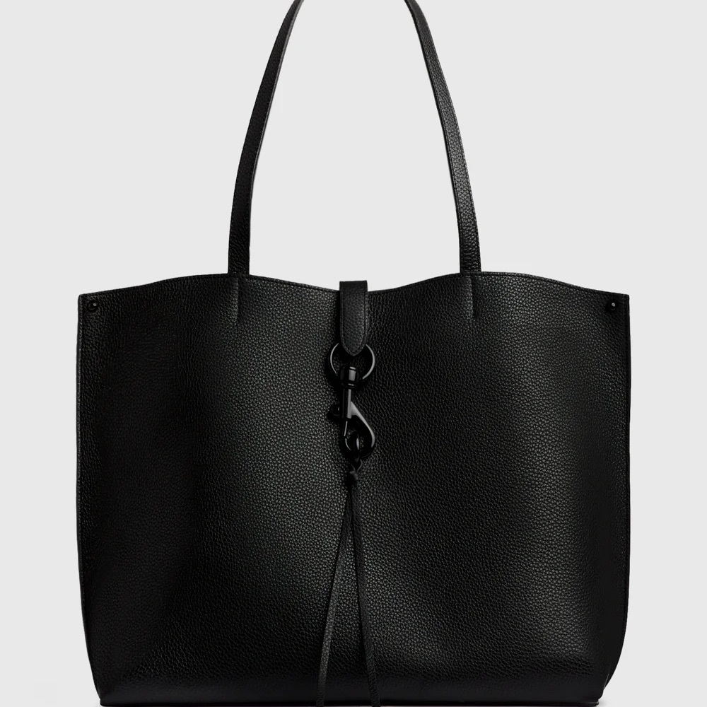 Rebecca Minkoff Megan Tote - Black/Carmello, Black Hardware